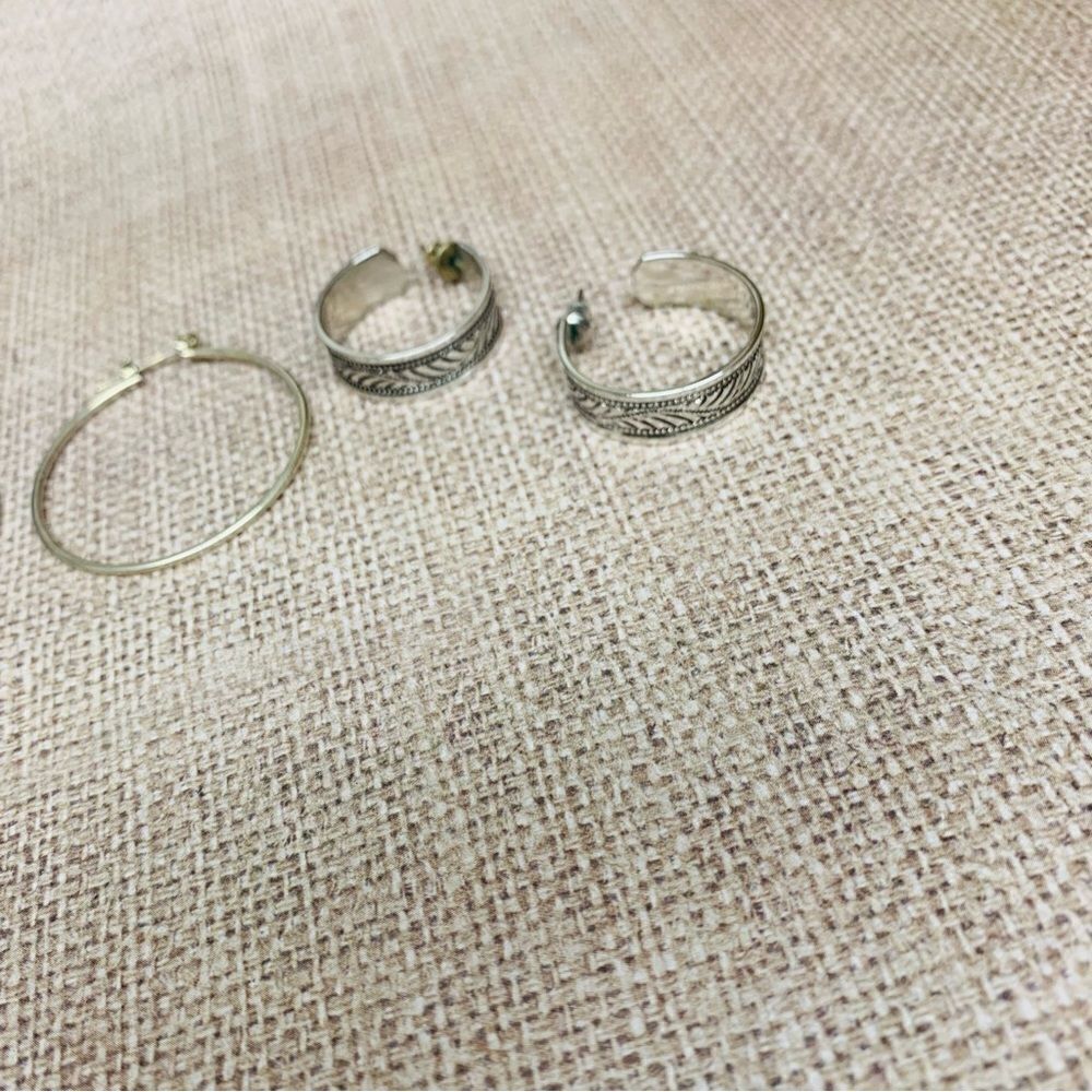 Hoop Earring Bundle - Picture 3 of 3